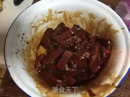Make Onion fried willows step 2