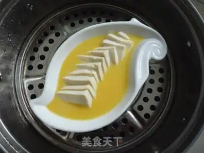 Make Egg tofu step 7