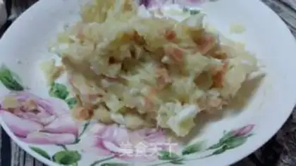 Make Potato sausage egg salad step 2