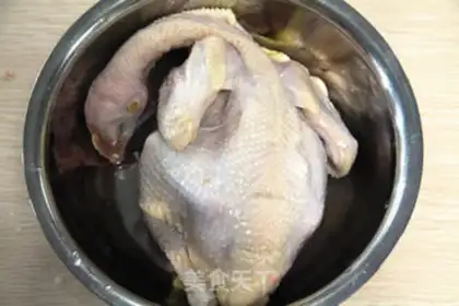 Make The chicken wings of quail eggs step 2
