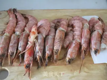 Make Dry pan shrimp step 2