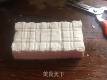 Make Crab tofu step 1