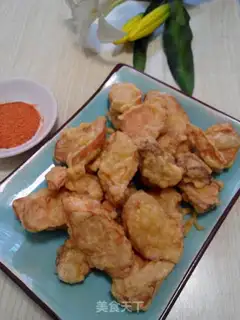 Make Fried almond mushrooms step 6