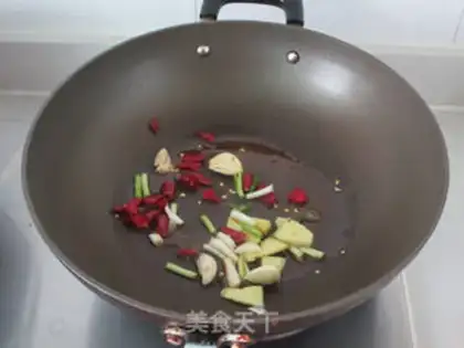 Make Dry pan shrimp step 4