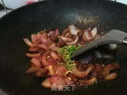 Make Onion fried willows step 9