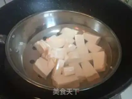Make Crab tofu step 2