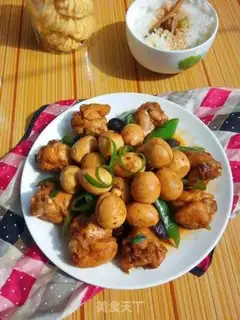 Make The chicken wings of quail eggs step 8
