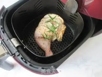 Make Rosemary roasted chicken legs step 6