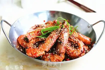 Make Dry pan shrimp step 9
