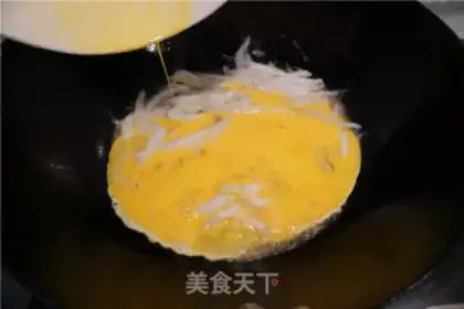 Make Egg aroma and silverfish step 4