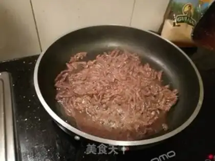 Make Twin peppers, fried beef step 3