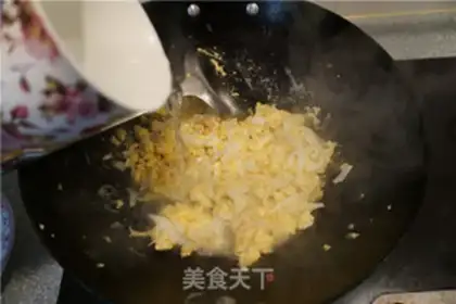 Make Egg aroma and silverfish step 7