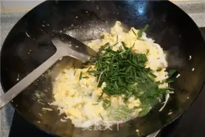 Make Egg aroma and silverfish step 9