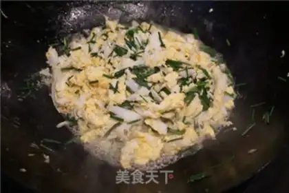 Make Egg aroma and silverfish step 10