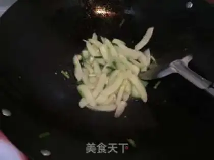 Make Cucumbers fired step 3