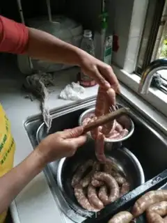 Make Homemade sausages step 10