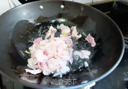 Make Pork bean sprouts step 4