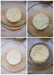 Make Noodle pancakes step 3