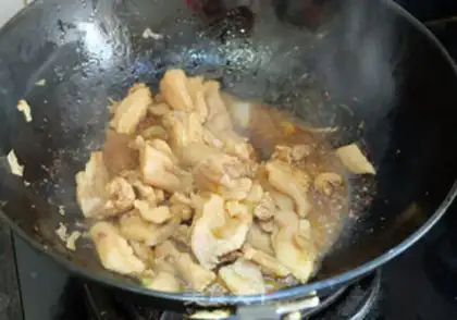 Make Pork bean sprouts step 6