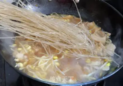 Make Pork bean sprouts step 8