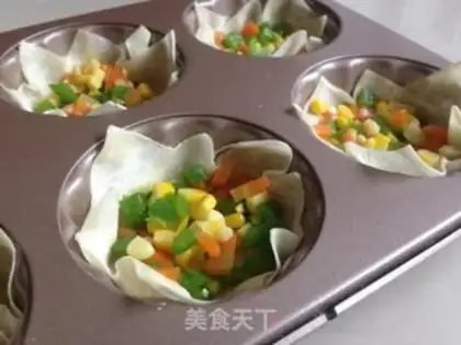 Make Three colored vegetables step 5