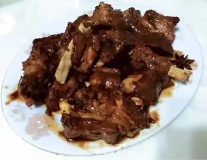 Make Saffron ribs step 7