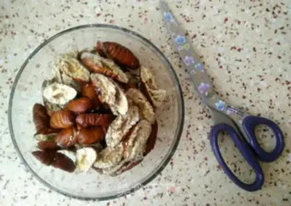 Make Dry ricin step 4