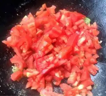 Make Tomato fried eggs step 6