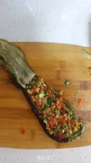 Make Squeeze the eggplant step 2