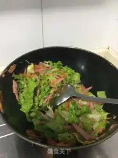 Make Fried noodles step 4