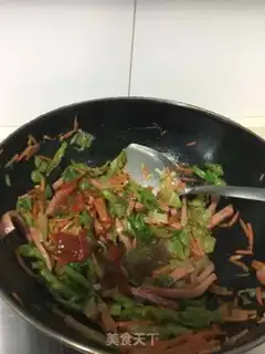 Make Fried noodles step 5