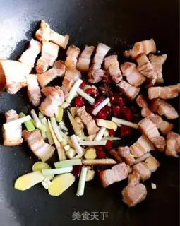 Make Yellow red meat step 1