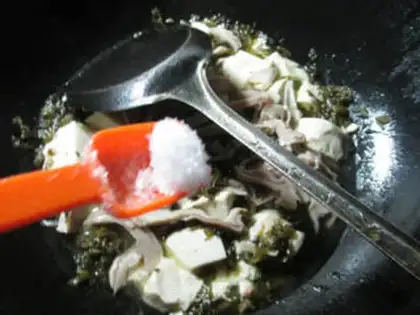 Make Snow hogs boil tofu step 5