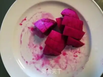Make The Dragon of Heart pudding step 1