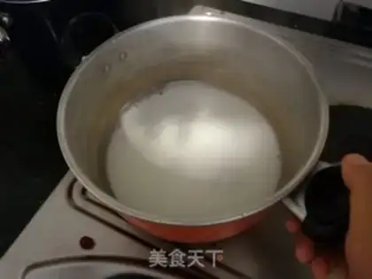 Make The Dragon of Heart pudding step 3