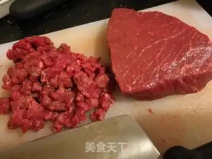 Make Mushroom beef sauce step 0