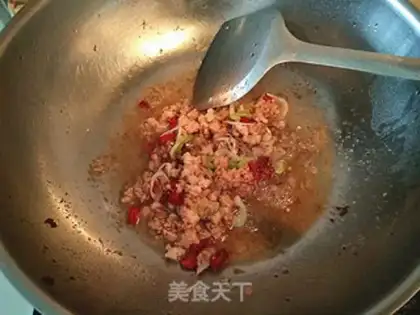Make The old sour rice line step 3