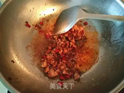 Make The old sour rice line step 4