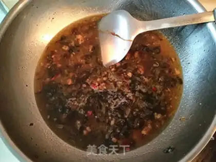 Make The old sour rice line step 5
