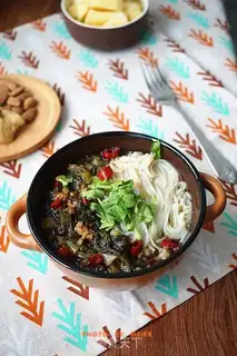 Make The old sour rice line step 7