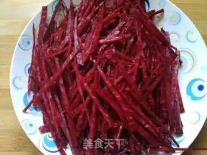Make Meatloaf beet head step 2