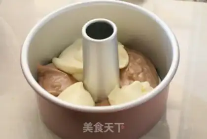 Make Double-coloured twilight cake step 15