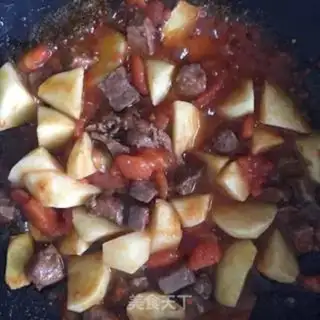 Make Tomato potato stew step 5