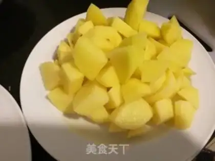 Make Potato beef step 1
