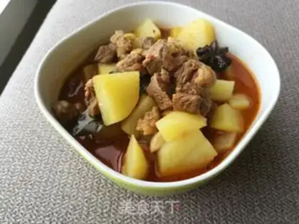 Make Potato beef step 7