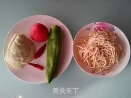 Make Soup noodles step 0