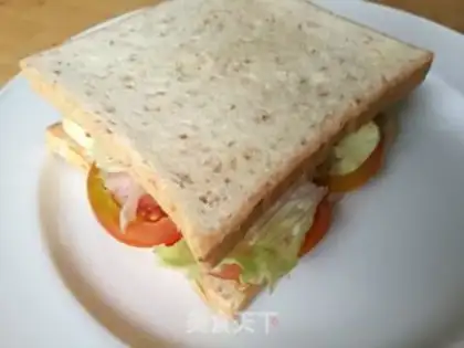 Make Egg sandwich step 6
