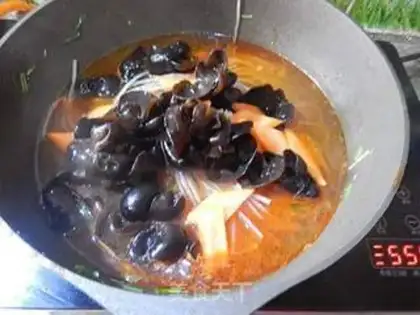 Make Black-muck meat chip powder step 7