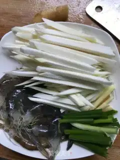 Make Shrimp white step 0