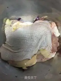 Make Pumpkin chicken leg step 0